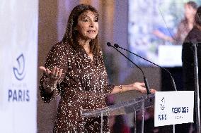 Paris' Mayor delivers a speech for the 2026 whishes - Paris AJ