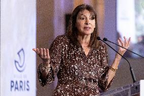 Paris' Mayor delivers a speech for the 2026 whishes - Paris AJ