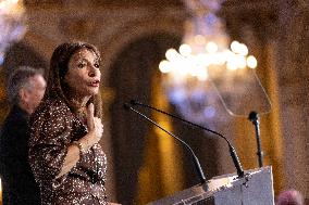 Paris' Mayor delivers a speech for the 2026 whishes - Paris AJ