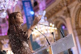 Paris' Mayor delivers a speech for the 2026 whishes - Paris AJ