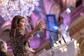 Paris' Mayor delivers a speech for the 2026 whishes - Paris AJ