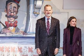 Spanish Royals Launch Valencia Exhibition - Valencia
