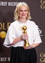 83rd Annual Golden Globe Awards - Press Room