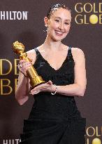 83rd Annual Golden Globe Awards - Press Room