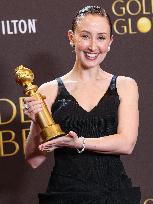 83rd Annual Golden Globe Awards - Press Room