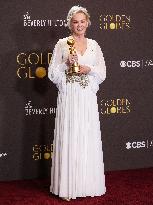 83rd Annual Golden Globe Awards - Press Room