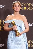 83rd Annual Golden Globe Awards - Press Room