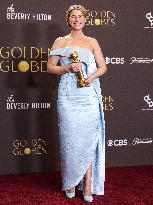 83rd Annual Golden Globe Awards - Press Room
