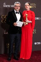 83rd Annual Golden Globe Awards - Press Room