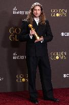 83rd Annual Golden Globe Awards - Press Room