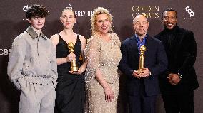 83rd Annual Golden Globe Awards - Press Room