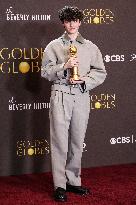 83rd Annual Golden Globe Awards - Press Room