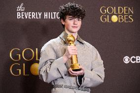 83rd Annual Golden Globe Awards - Press Room