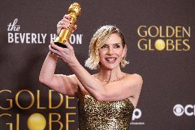 83rd Annual Golden Globe Awards - Press Room
