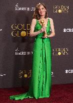 83rd Annual Golden Globe Awards - Press Room