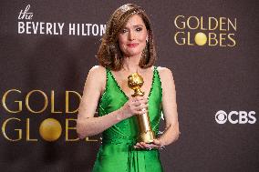 83rd Annual Golden Globe Awards - Press Room