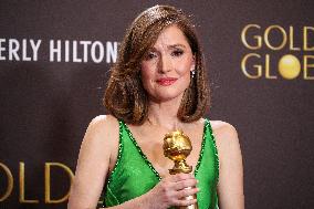83rd Annual Golden Globe Awards - Press Room