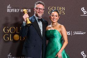 83rd Annual Golden Globe Awards - Press Room