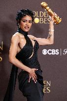 83rd Annual Golden Globe Awards - Press Room
