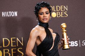 83rd Annual Golden Globe Awards - Press Room
