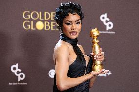 83rd Annual Golden Globe Awards - Press Room