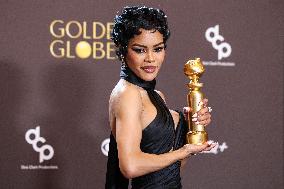83rd Annual Golden Globe Awards - Press Room