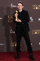 83rd Annual Golden Globe Awards - Press Room