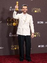 83rd Annual Golden Globe Awards - Press Room