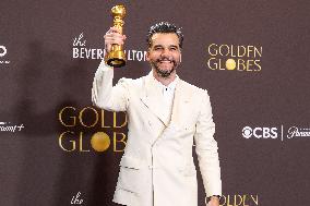 83rd Annual Golden Globe Awards - Press Room