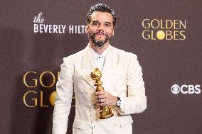 83rd Annual Golden Globe Awards - Press Room