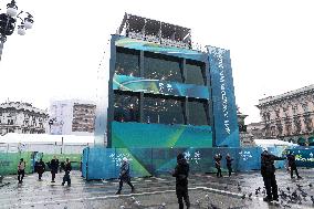 Advertising For Milan-Cortina 2026 Olympics And Paralympics - Milan