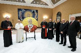 Mosaic Portrait of Pope Leo XIV for St. Paul Outside the Walls Basilica - Vatican