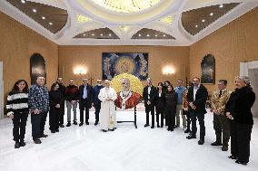 Mosaic Portrait of Pope Leo XIV for St. Paul Outside the Walls Basilica - Vatican