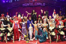 NO TABLOIDS - Princess Stéphanie Launches 48th Circus Festival - Monaco