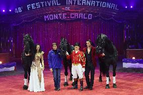 NO TABLOIDS - Princess Stéphanie Launches 48th Circus Festival - Monaco