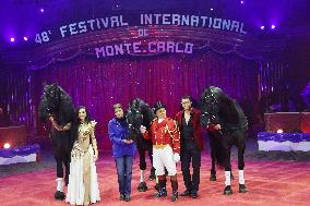 NO TABLOIDS - Princess Stéphanie Launches 48th Circus Festival - Monaco