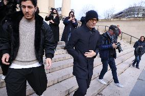 Figure of French Football Rolland Courbis Funeral - Paris