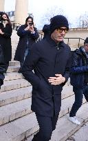 Figure of French Football Rolland Courbis Funeral - Paris