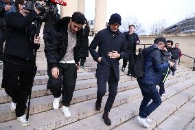 Figure of French Football Rolland Courbis Funeral - Paris