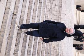 Figure of French Football Rolland Courbis Funeral - Paris