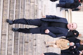 Figure of French Football Rolland Courbis Funeral - Paris