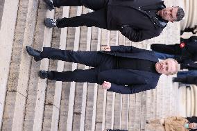 Figure of French Football Rolland Courbis Funeral - Paris