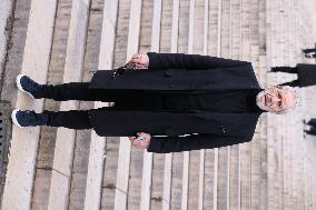 Figure of French Football Rolland Courbis Funeral - Paris