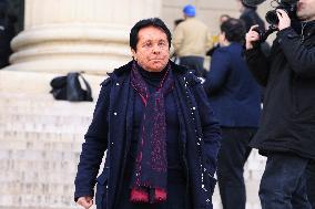 Figure of French Football Rolland Courbis Funeral - Paris