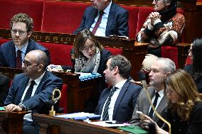 Session of Questions to The Government - Paris