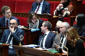Session of Questions to The Government - Paris
