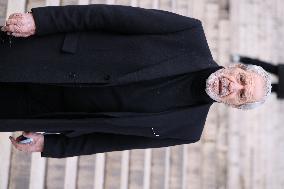 Figure of French Football Rolland Courbis Funeral - Paris