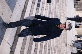 Figure of French Football Rolland Courbis Funeral - Paris