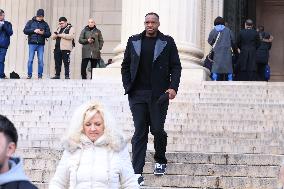 Figure of French Football Rolland Courbis Funeral - Paris