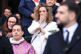 Figure of French Football Rolland Courbis Funeral - Paris